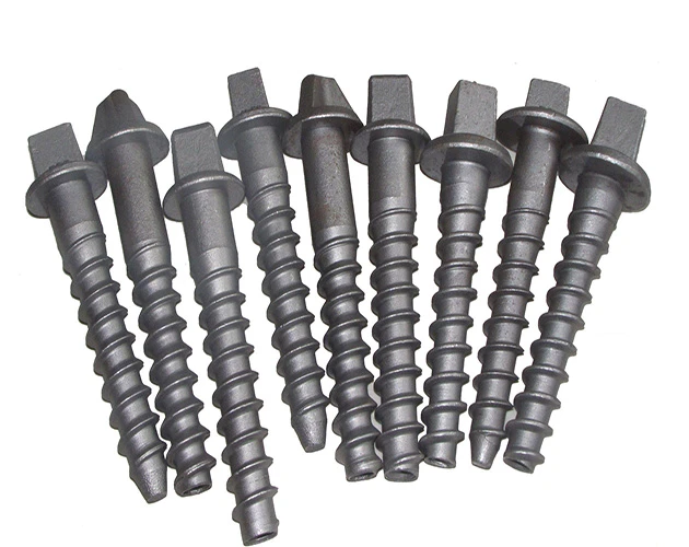 Thread Fasteners Railway Screw Spike